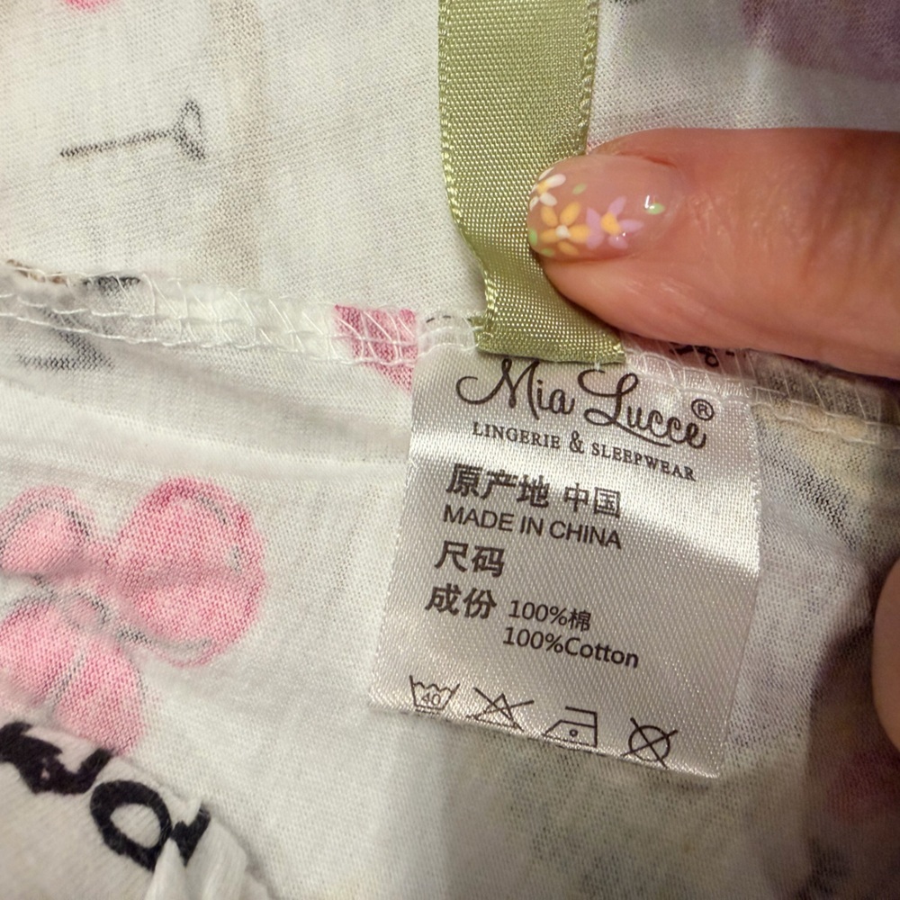 Mia Lucie 2-Piece Cotton Pajama Set Whimsical Animal Print - Picture 12 of 14
